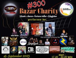 Konser amal “WE CARE PROG.WORLD CHARITY”.
