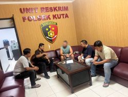 Sempat Viral di Media Sosial, WNA Asal Italia Diamankan Polsek Kuta