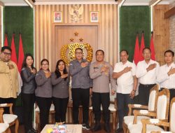 Sinergitas dalam Menghadapi Pemilu 2024: Polresta Denpasar Audensi dengan Bawaslu Kota Denpasar