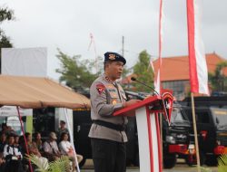 Kapolda Bali Menjadi Irup Upacara Penutupan Tradisi Pembaretan Bintara Remaja Brimobda Polda Bali