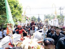 Bupati Badung Nyoman Giri Prasta Sambangi Jembrana, Badung Angelus Buana Gelontor Hibah Dan BKK Senilai 68 M Lebih