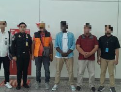 KANTOR IMIGRASI KELAS I KHUSUS TPI NGURAH RAI PALSUKAN PASPOR, 2 WNA DIDEPORTASI USAI JALANI HUKUMAN PIDANA
