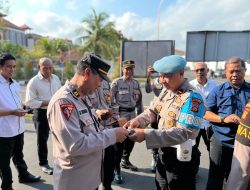 Sipropam Periksa Surat Kelengkapan Diri Anggota Polres Bandara Ngurah Rai