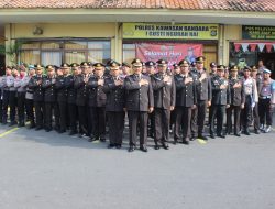 Wakapolres Bandara Ngurah Rai Pimpin Upacara Peringatan Hari Pahlawan 2023