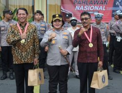 Empat Personil Polres Bandara Ngurah Rai Akhiri Masa Dinas di Kepolisian