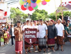 Sekda Alit Wiradana Buka Pegelaran Budaya Renon Festival