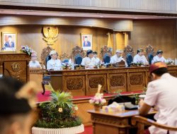 Sidang Paripurna Istimewa HUT Ke-14 Kota Mangupura Bupati Giri Prasta Paparkan Capaian Pemerintah