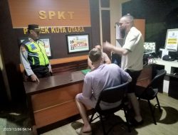 Kehilangan Handphone Diwilayah Kuta Utara WNA Lapor Ke Polsek Denpasar Barat