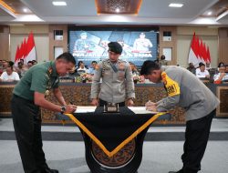 Perkuat Sinergitas, Polda Bali dan Kodam IX/Udayana Tandatangani MoU