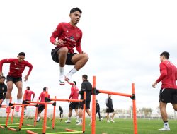 Skuad Garuda berlatih dengan Intensitas tinggi di Antalya Turki.