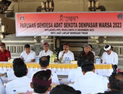 Pemkot Denpasar Gandeng Desa Adat Se-Denpasar  Bersama Antisipasi Kerawanan Perayaan Nataru