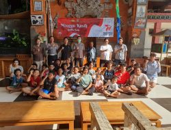 Minggu Kasih, Polda Bali Datangi Panti Asuhan Dharma Jati Denpasar