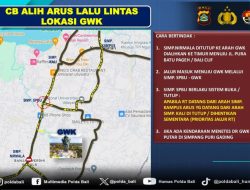 Polda Bali Berlakukan Rekayasa Lalin Malam Tahun Baru 2024