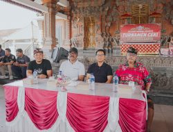 Sekda Adi Arnawa Buka Turnamen Ceki ST Bhakti Karya