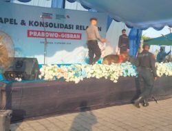 Antisipasi Kedatangan Paslon Nomor Urut 2, Subsatgas Sterilisasi Preventif OMB 2023 Lakukan Strelisasi di Lokasi Kegiatan