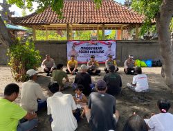 Minggu Kasih, Kapolres Buleleng Jalin Komunikasi Dengan Warga Seririt.