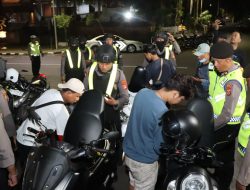 Jelang Pemilu 2024, Polresta Denpasar Gelar Patroli Serentak Antisipasi 3C dan Premanisme