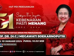 Pidato di HUT PDI-P, Megawati: 51 Tahun Kita Bisa Begini Bukan karena Elite, Bukan karena Presiden!
