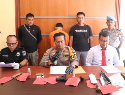 Pengungkapan Kasus Dugaan Kepemilikan Senpi Dan Sajam Oleh Satuan Reskrim Polres Buleleng.