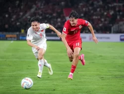 Indonesia tundukan Vietnam dengan skor tipis 1-0 di kualifikasi Piala Dunia zona Asia.
