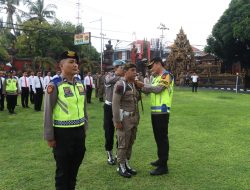Polres Buleleng Gelar Apel Pasukan Operasi Cipkon Agung 2024, Harkamtibmas Menjelang Hari Raya Idul Fitri 1445 H.