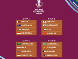 Rekap Hasil Piala Asia U-23 : Arab Saudi balaskan kekecewaan Timnas Indonesia dengan libas Tajikistan 4-2. Sedangkan Thailand gulung Irak 2-0