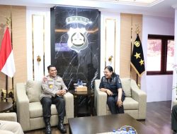 Kapolda Bali Terima Kunjungan Kemenkumham RI Kanwil Bali