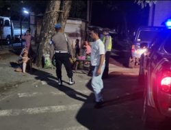 Upaya Tekan Potensi Kejahatan, Polsek Dentim Gencarkan Blue Light Patrol