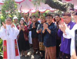 Walikota Jaya Negara Hadiri Peletakkan Batu Pertama Pembangunan Gereja GKPB Jemaat Kristus Kasih Denpasar