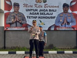 Apel Jam Pimpinan, Kapolres Bandara Ngurah Rai Ingatkan Personilnya Giat Pam WWF di Bali