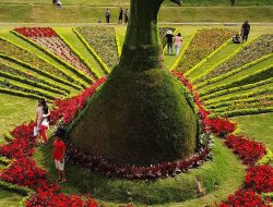 Taman Bunga keren yang harus dikunjungi di Bali,selain indah banyak spot foto yang Instagramable.