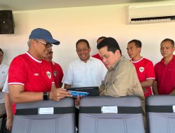 Nobar Bareng Erick Thohir di Stadion Dipta, Pj. Gubernur Mahendra Jaya Piala Asia Wanita U-17 2024