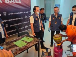 Kasus Pengoplosan Gas LPG Abiansemal Polda Bali Tetapkan Satu Tersangka