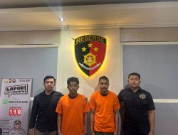 Curi Pipa Tembaga AC, Dua Pelaku Diamankan Polsek Denpasar Timur