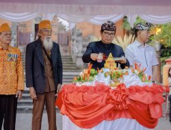 Sekda Badung I Wayan Adi Arnawa menghadiri acara syukuran dalam rangka HUT Kemerdekaan Republik Indonesia Ke-79