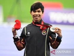Kado untuk istri tercinta yang sedang hamil, Saptoyodo sabet medali perak di Paralimpiade Paris 2024.