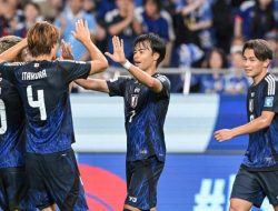 Jepang terlalu perkasa di grup C round 3 zona Asia World cup 2026. Bantai tuan rumah Bahrain 5-0