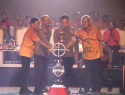 Kapolri Tutup Langsung Turnamen Bola Voli Sekaligus Resmikan Pembangunan Sumur Bor Dan Filtrasi Air Bersih Layak Minum Di Kalimantan Barat