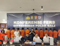 Ungkap Kasus Tindak Pidana Registrasi Kartu Sim Secara Ilegal Dan Penjualan Kode OTP Ditressiber Polda Bali Amankan 12 Pelakuw