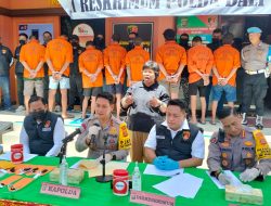 Ungkap Curanmor Polda Bali Tetapkan 11 Tersangka & Amankan 51 Unit BB Spm