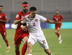 Timnas Indonesia gagal meraih 3 point’ dan ditahan  tuan Rumah Bahrain dengan skor 2-2.