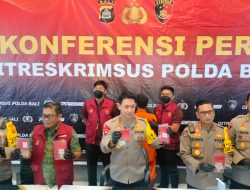 Ungkap Pegadaian Ilegal Polda Bali Tetapkan 1 Tersangka Amankan 3 Mobil & 21 Motor