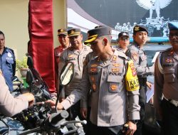 Kapolres Badung AKBP Teguh Cek Kesiapan Personil dan Sarpras Pendukung Pengamanan Pilkada 2024