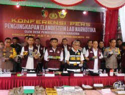 Bareskrim Polri Ungkap 25 KG Hashish Tetapkan 4 Tersangka Di Bali