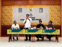 Pj. Sekda Surya Suamba Dampingi Kunjungan Kerja Wamen Pertanian RI