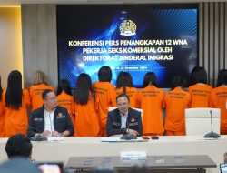 Ditjen Imigrasi Gerebek 12 PSK WNA Bagian dari Jaringan Prostitusi Internasional