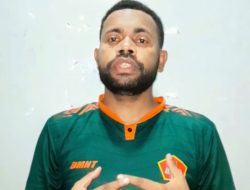 Ketua APMPPP (Asosiasi Pemuda dan Mahasiswa Peduli Pembangunan Papua) serukan kedamaian Papua.