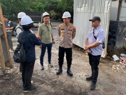 Karo Log Polda Bali Melaksanakan Pengecekan Proyek Pembangunan Gedung Rumah Sakit Bhayangkara Denpasar