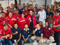 Perayaan Natal PBB (Pemuda Batak Bersatu) Prov Bali Berbagi Kasih Di Lapas Narkotika Bangli Bali.