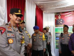 Kapolda Bali Cek Pos Pengamanan Kuta Dalam rangka Nataru